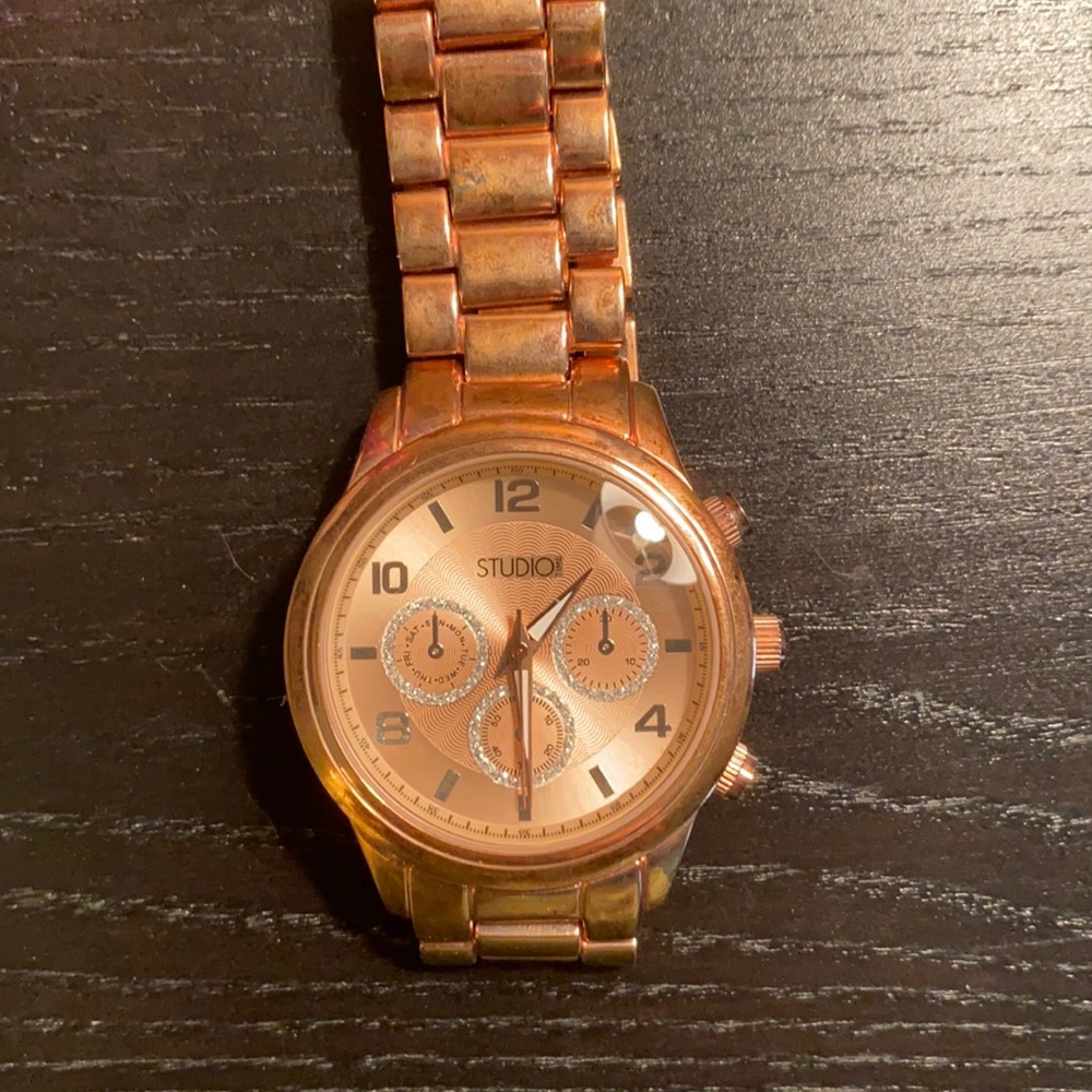 Rose Gold Watch